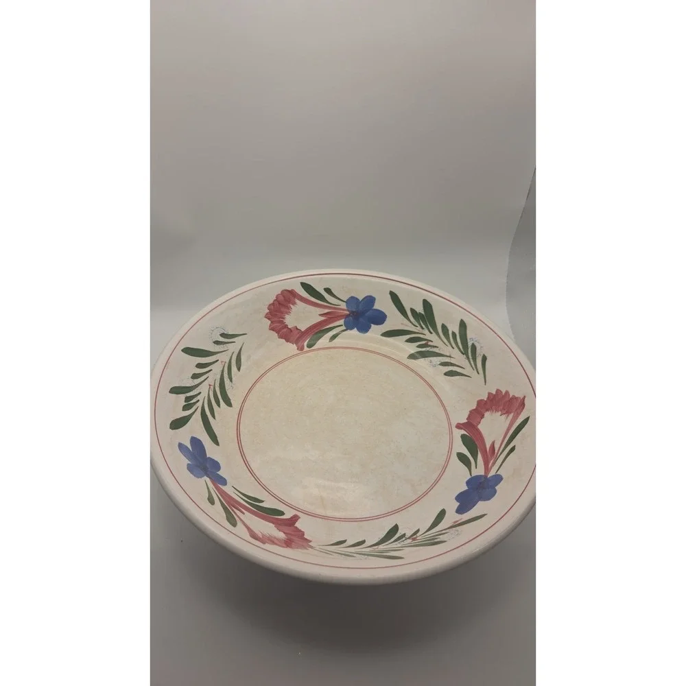 BEAUTIFUL IDEAL IRONSTONE Set Of 2 SERVING BOWLS *SEE DESCRIPTION*